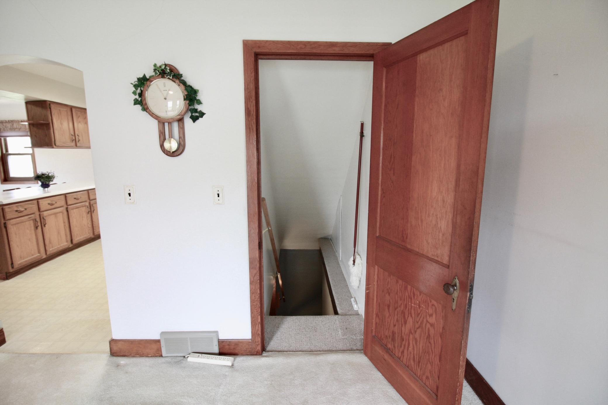 Stairs to the basement