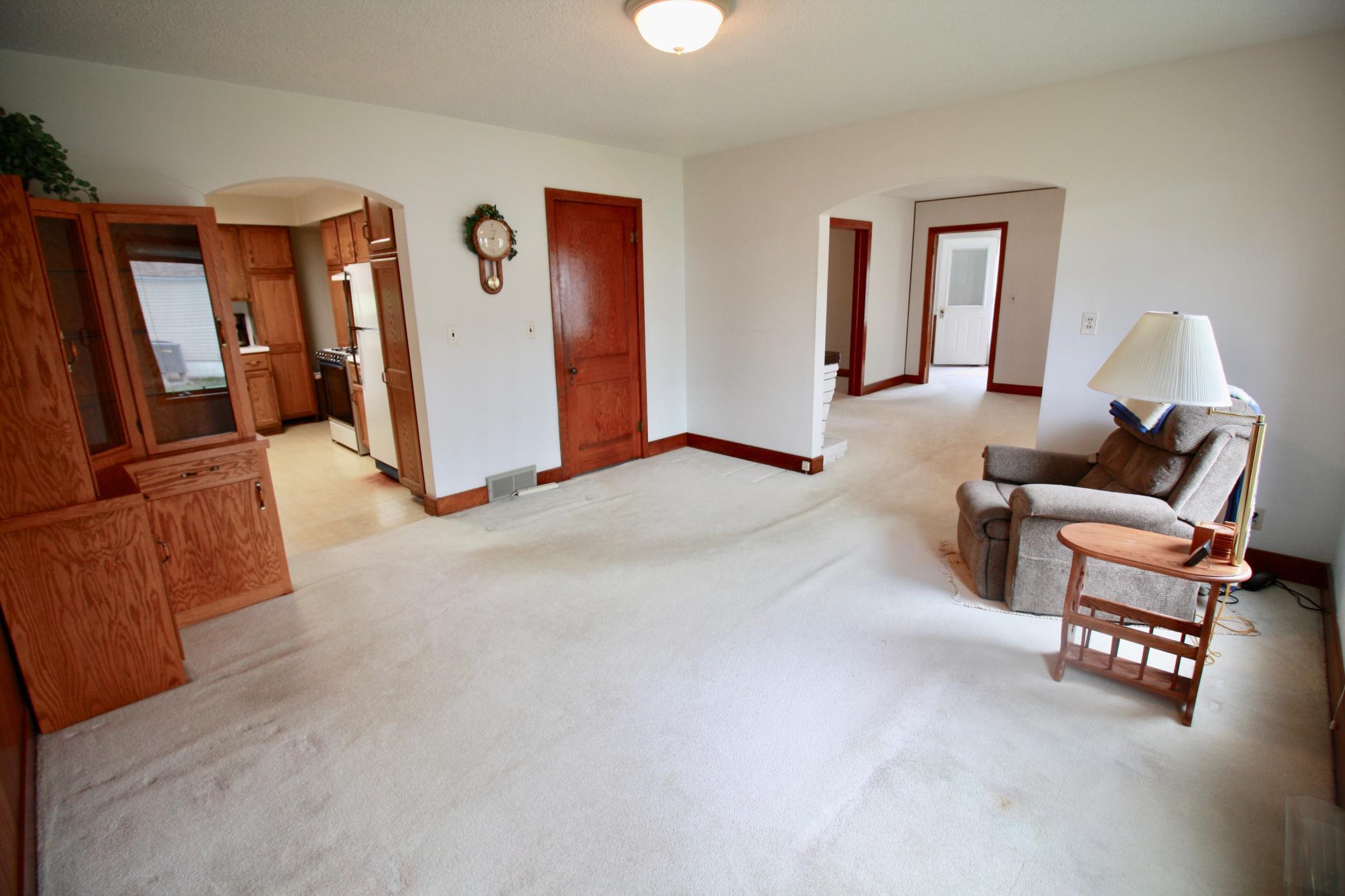 Formal dining/living area