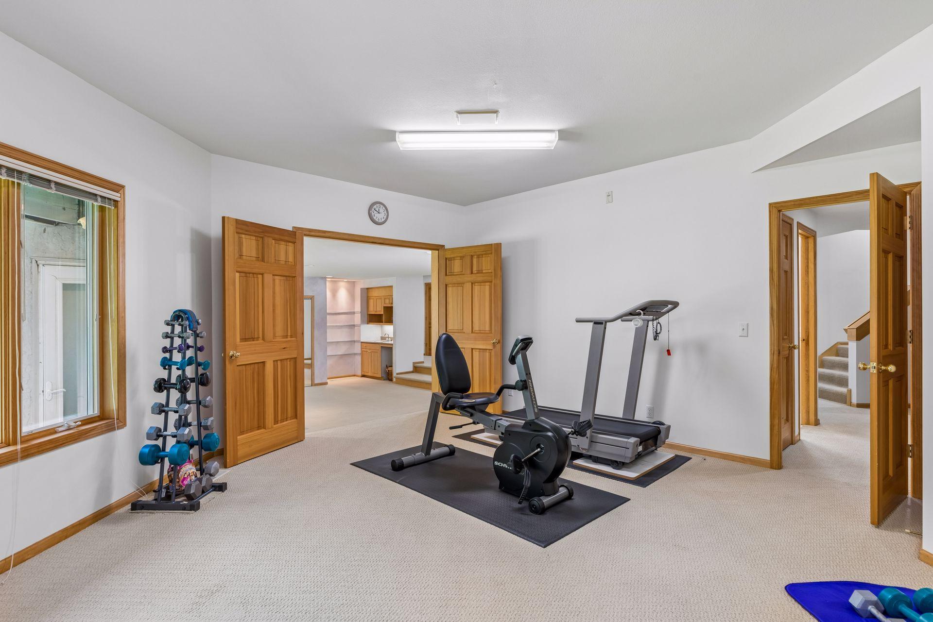 5th bedroom or exercise room