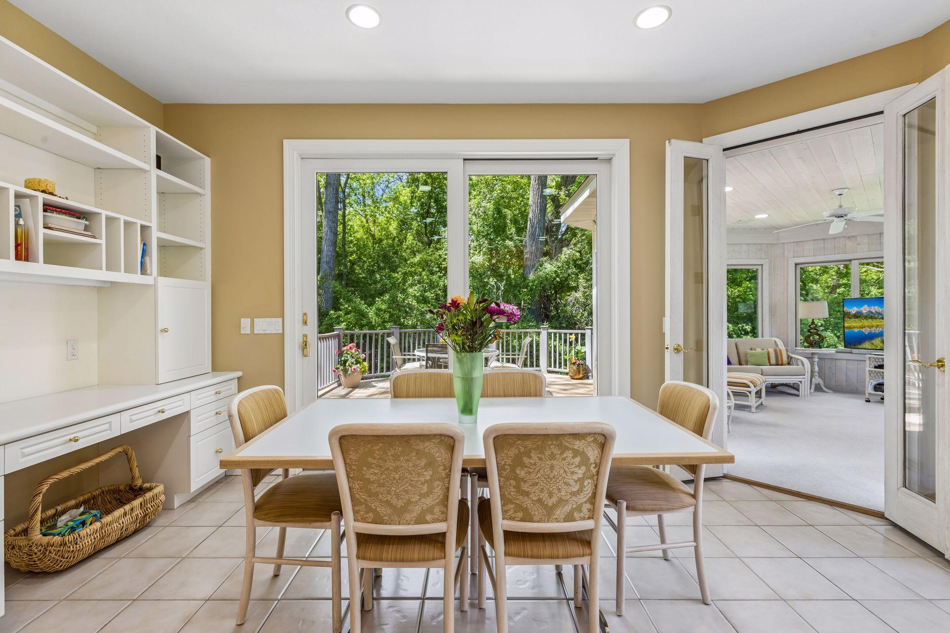 Kitchen area view