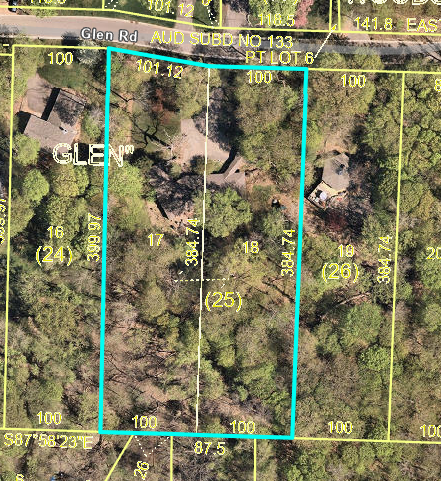 Originally consisting of two separate parcels, it can be reconfigured back into this arrangement through a Minor Subdivision or stay as one large lot.