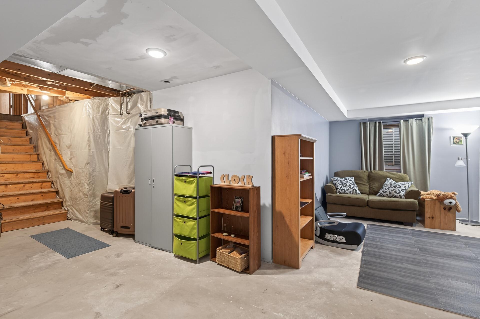 Nearly finished lower level