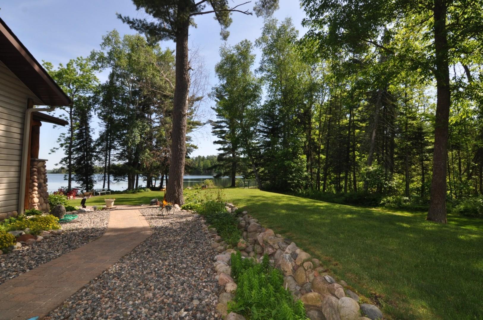 Ability to walk or ride from roadside to lakeside