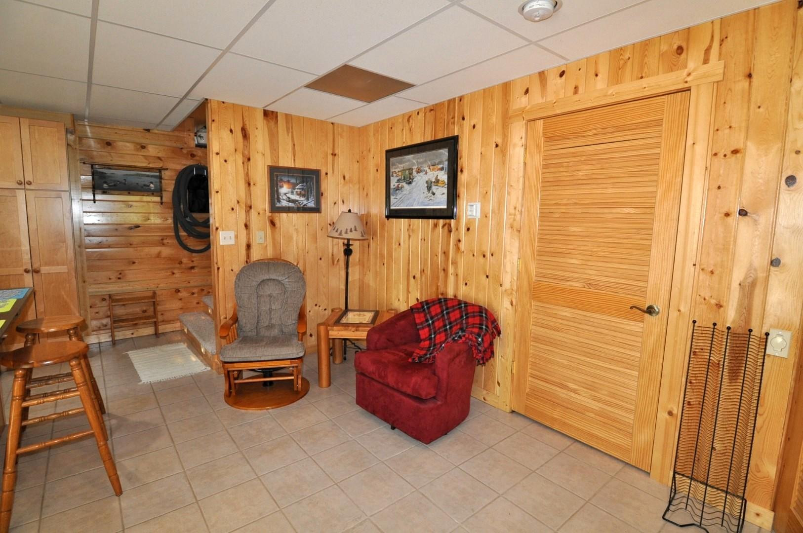 Lower level family room
