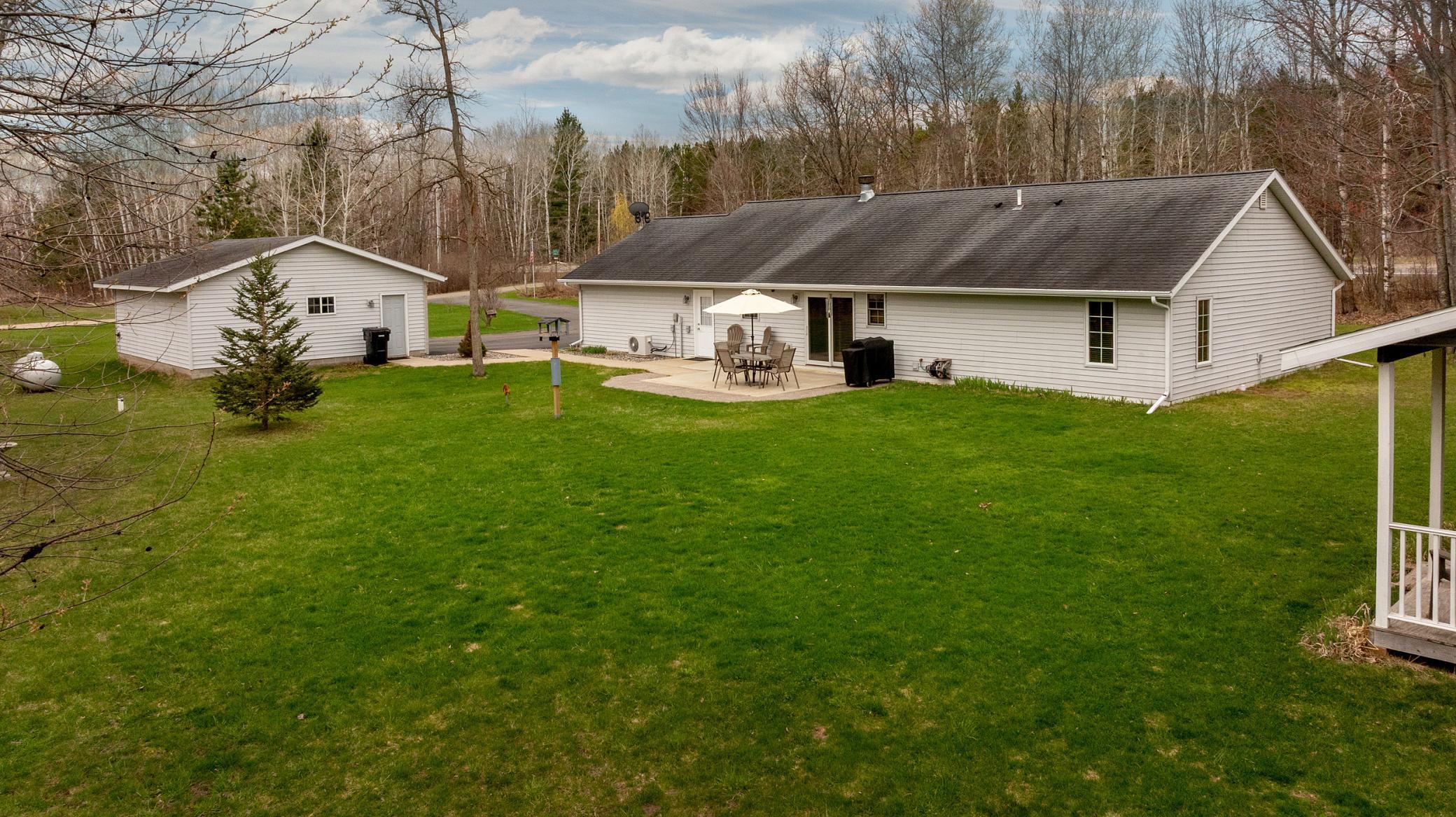 Patio and Back Yard