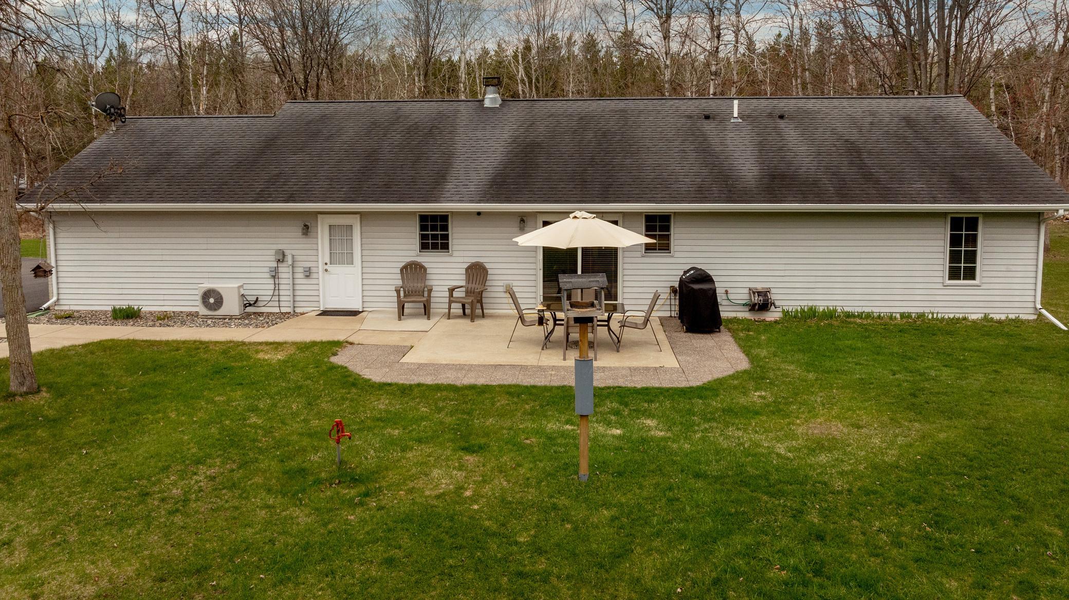 Patio and Back Yard