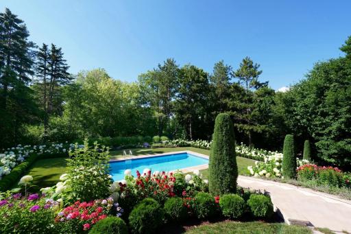 Pool View from Porch