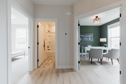 Front hallway. *Photo of similar home with the same layout.