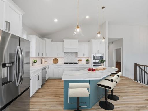 Virtually Staged Kitchen