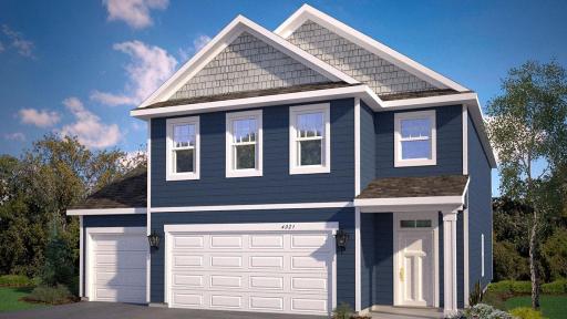 150 Snowdrop Trail will be an America Classic elevation. Picture is of rendering, colors will vary.