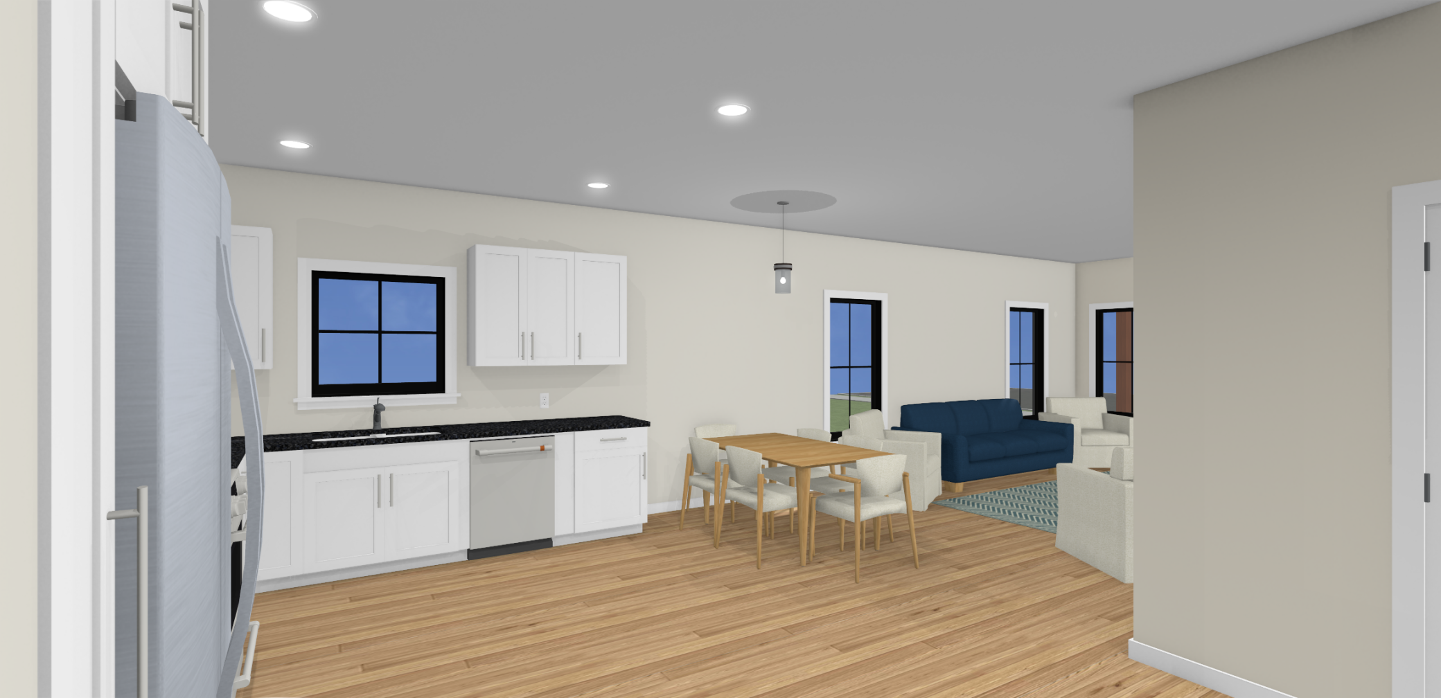 3BR kitch dining LR.png