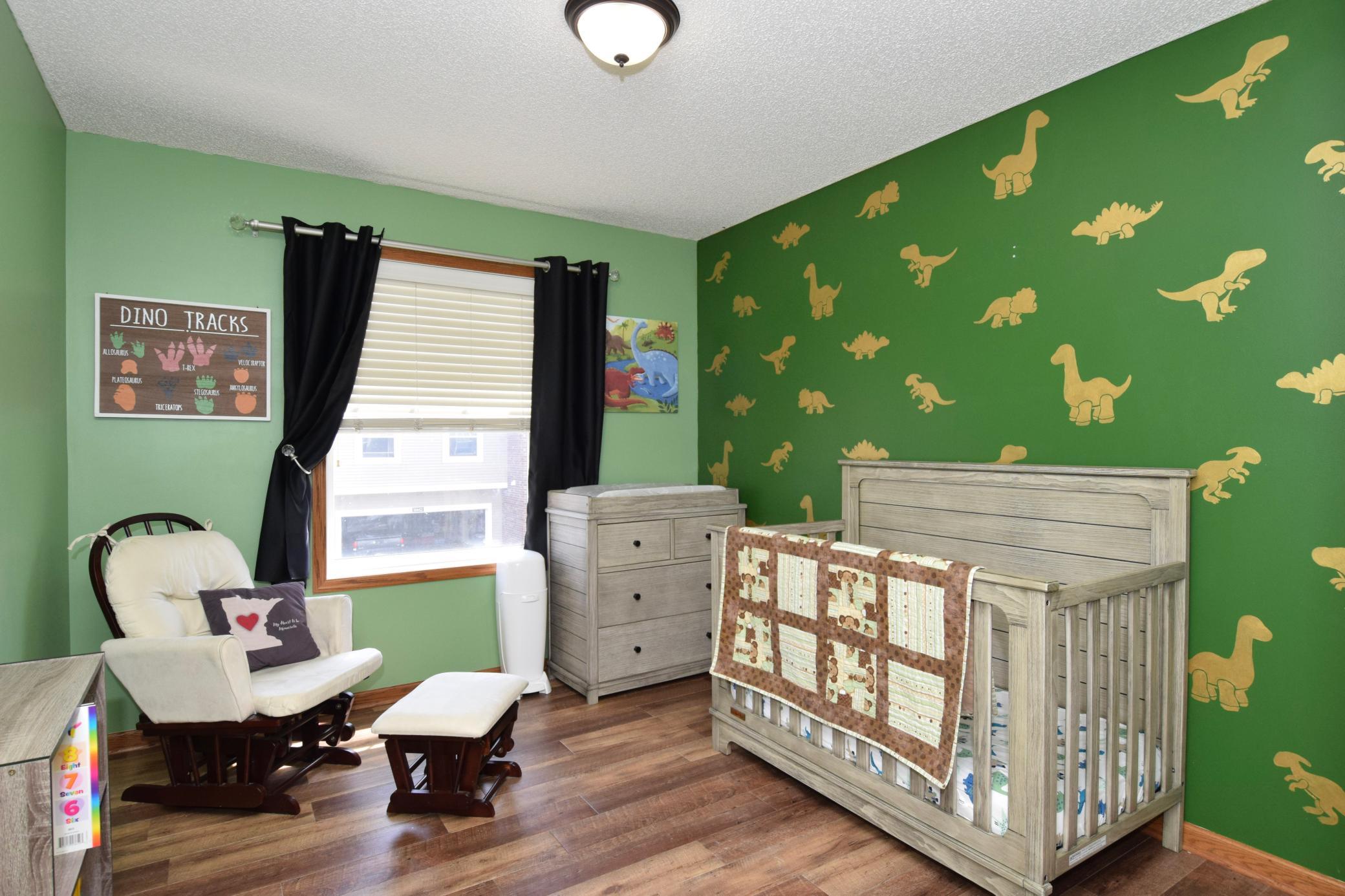 Third bedroom completes three bedrooms on one level.