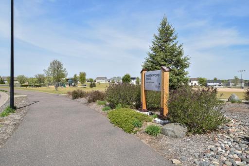 Park conveniently located with extra parking in the lot and on the road.