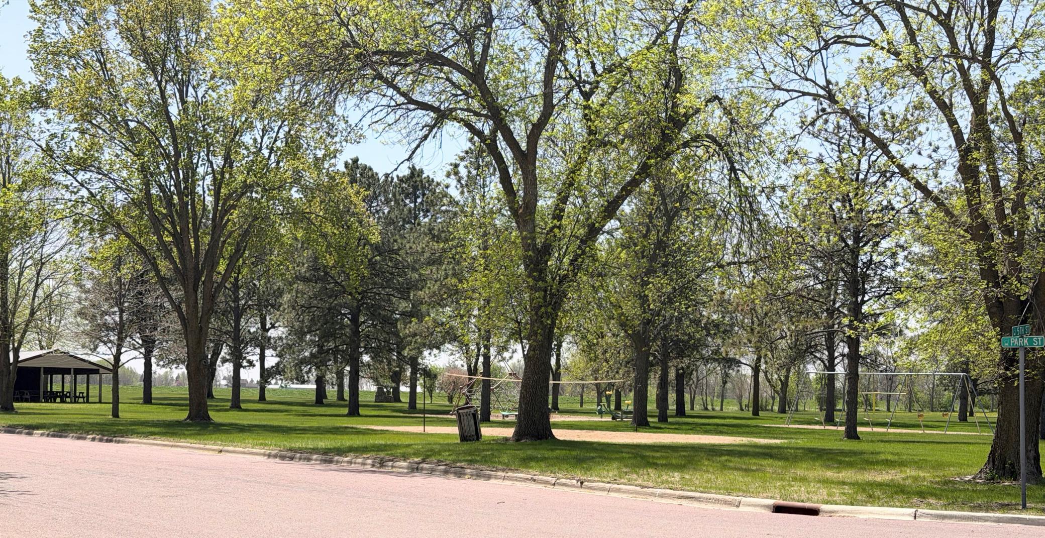 View across the street