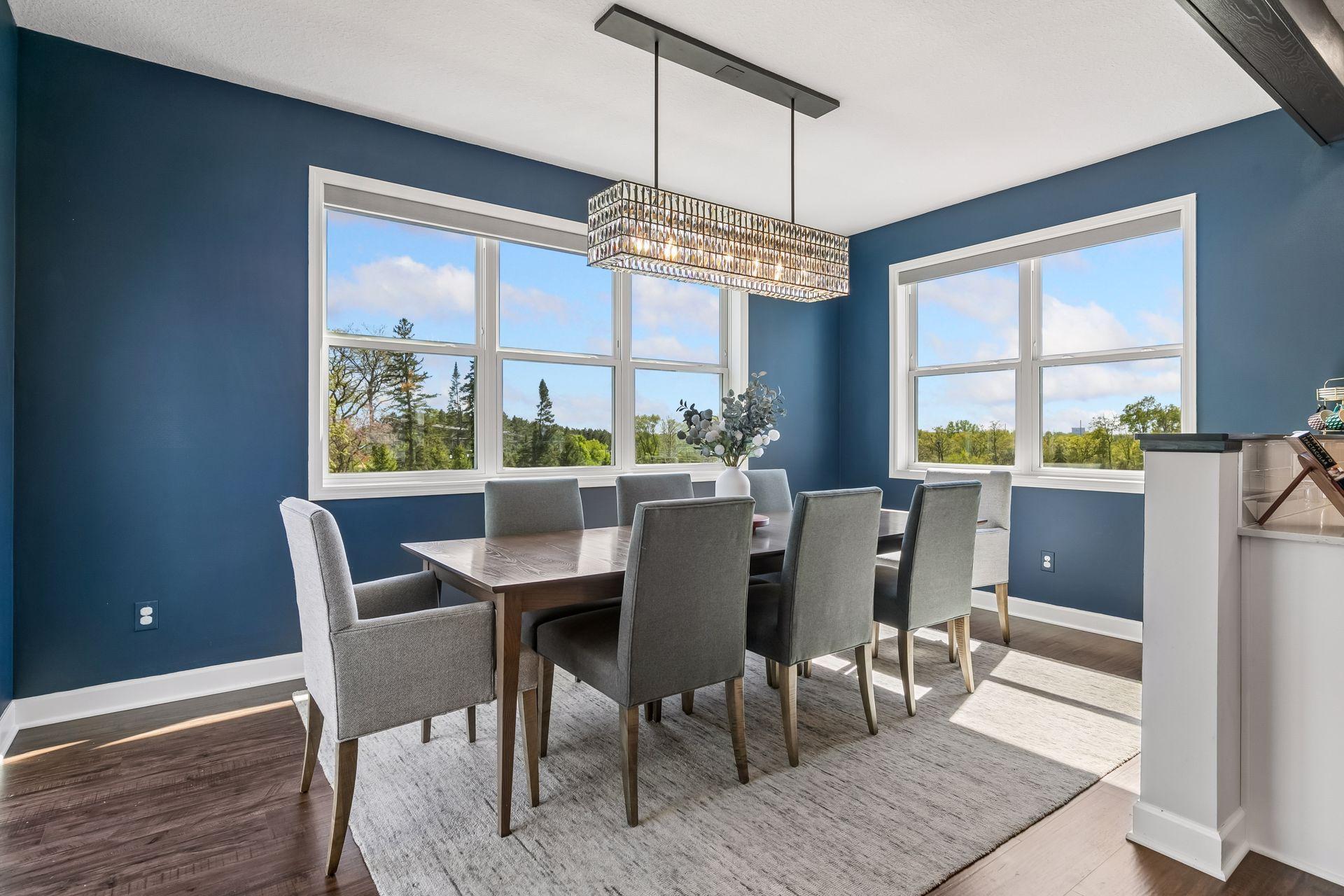 Morning room used as informal dining room today