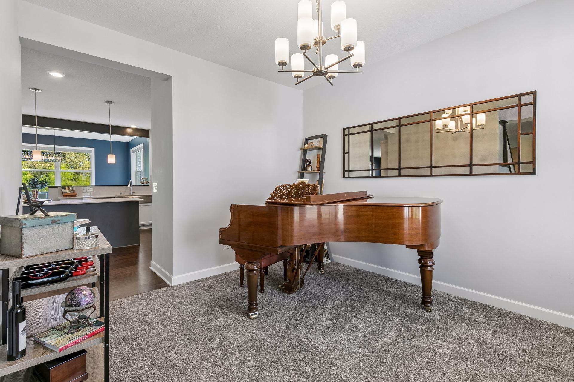 Formal dining room used for music room today