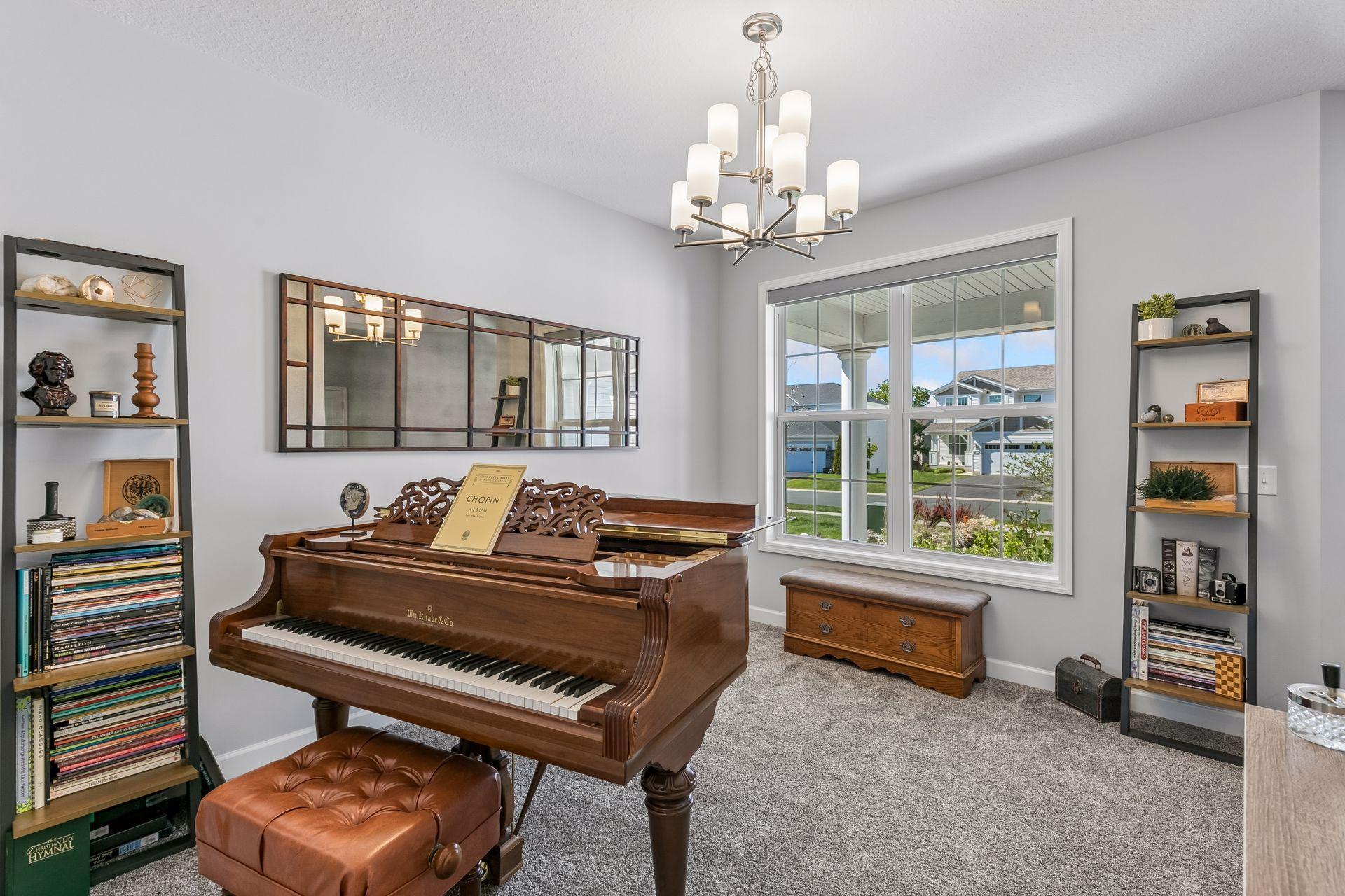 Formal dining room used for music room today