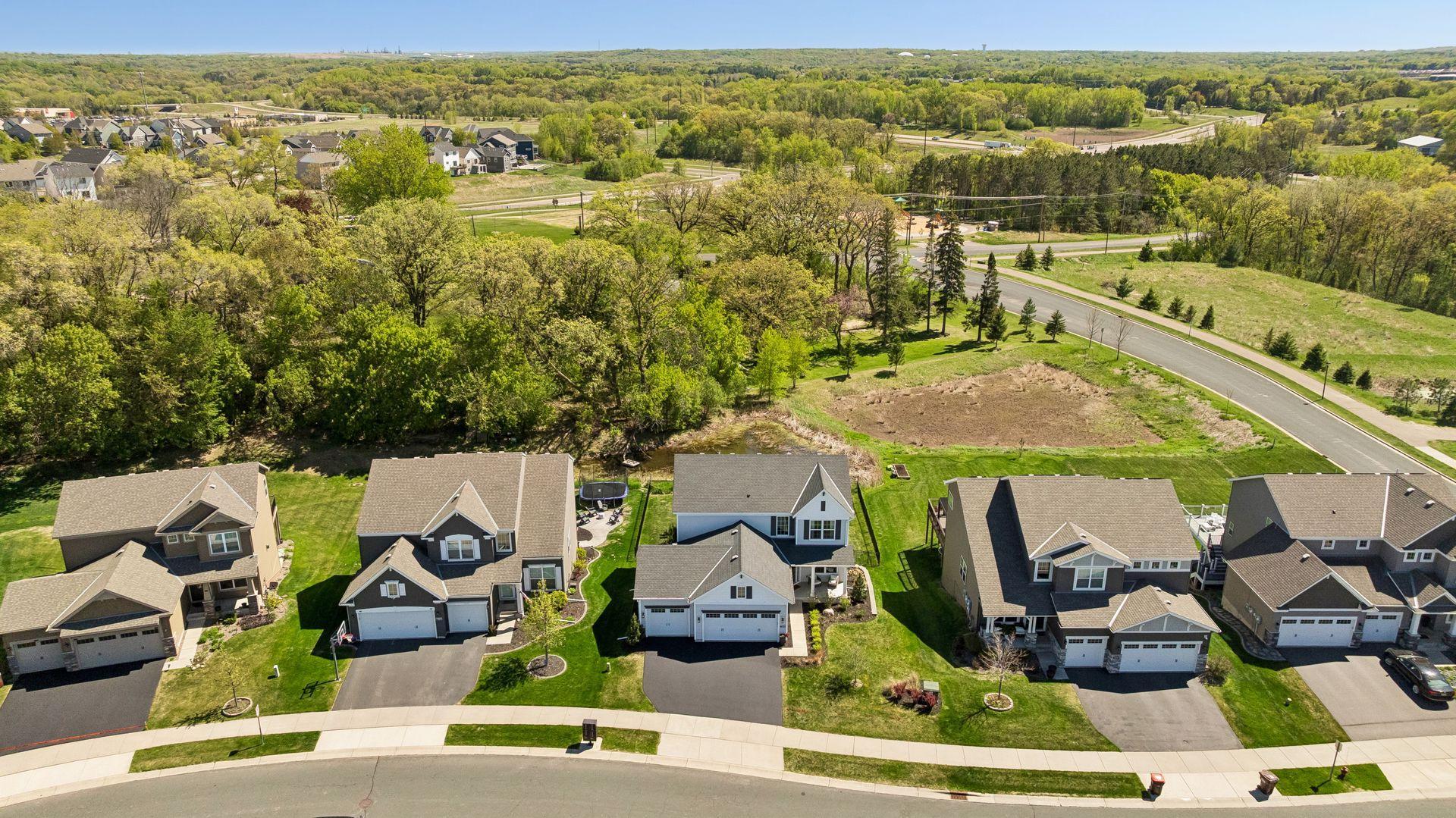 Aerial view of your new home!