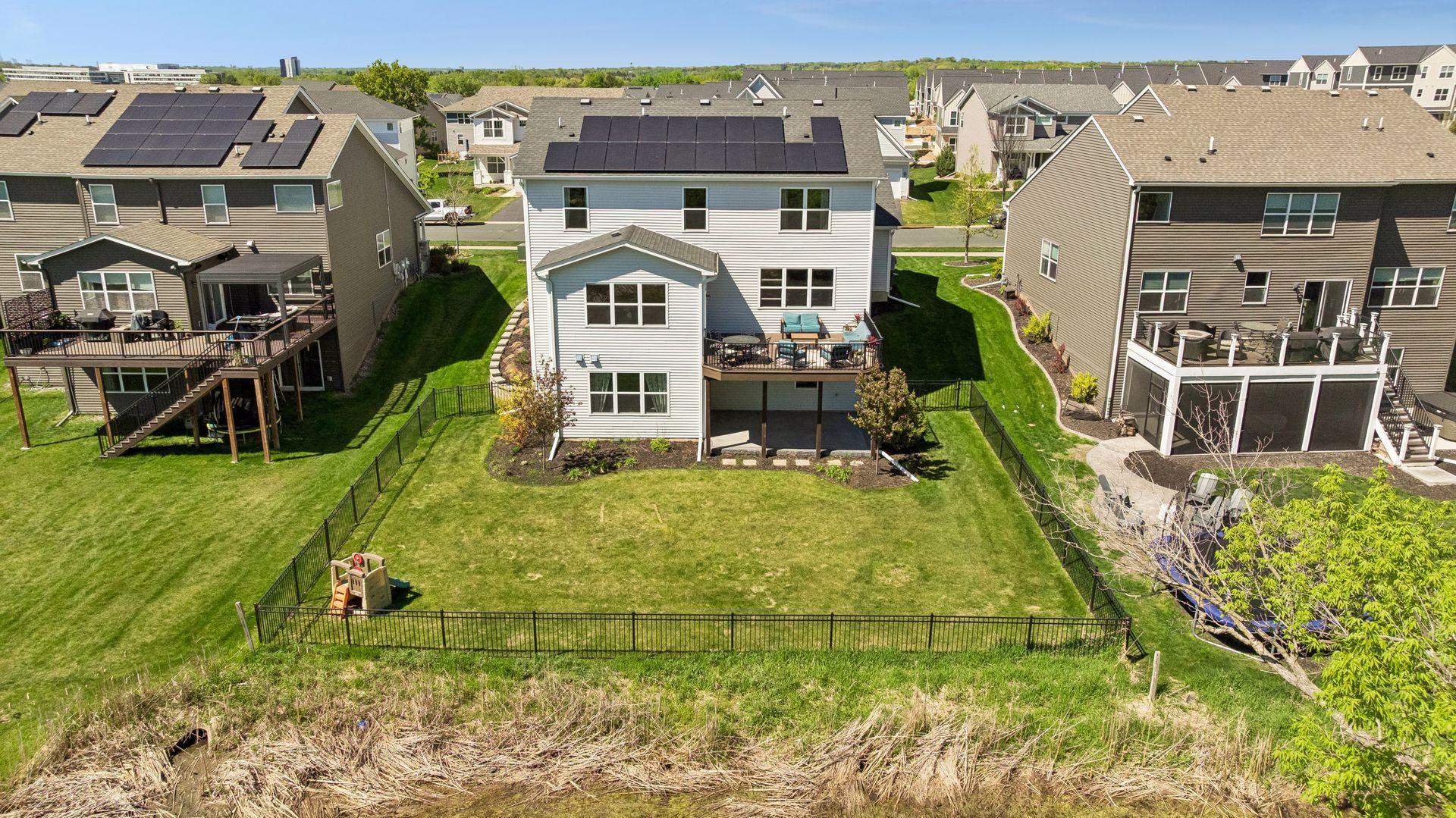 Aerial view of your new home!