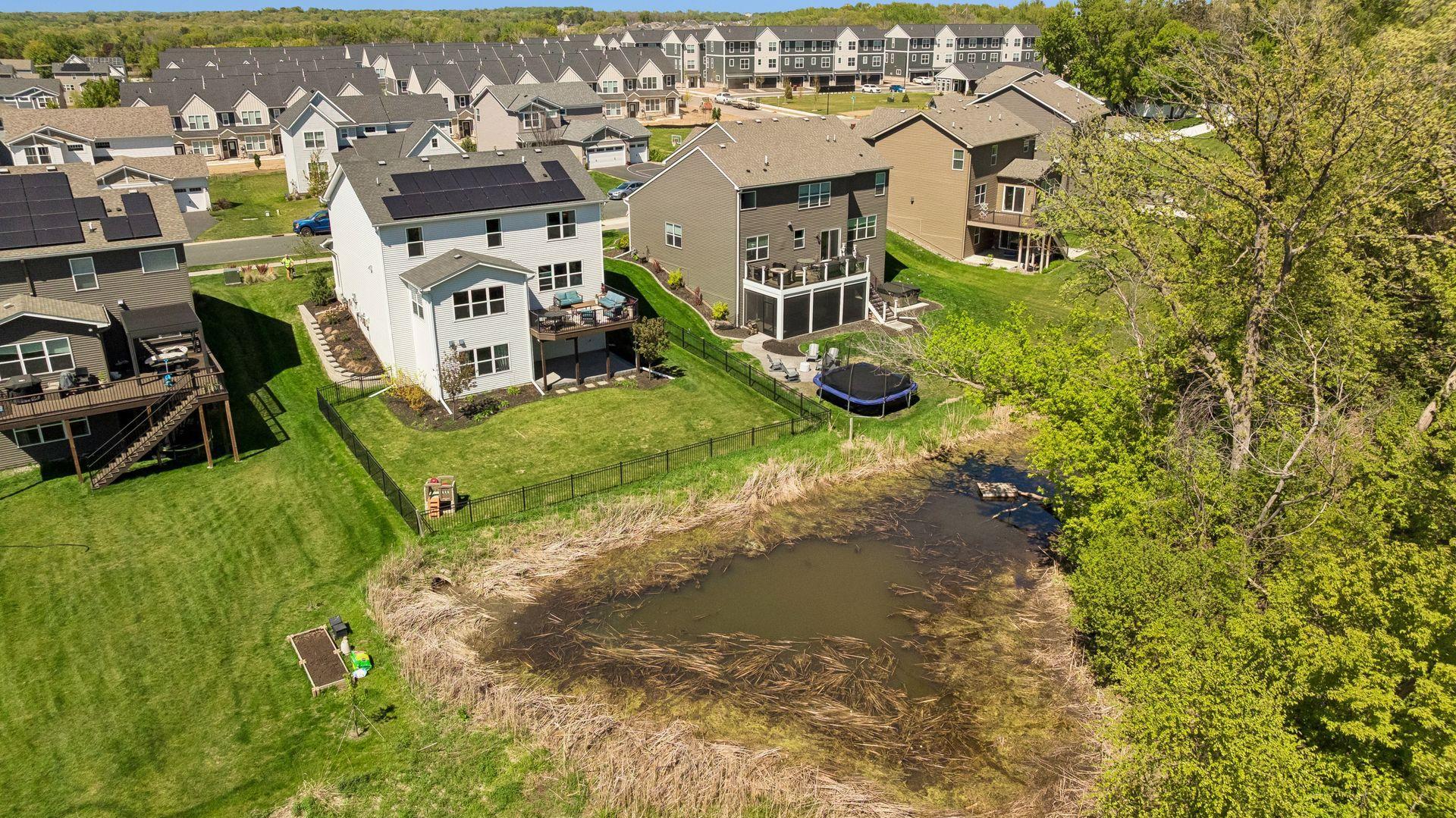 Aerial view of your new home!