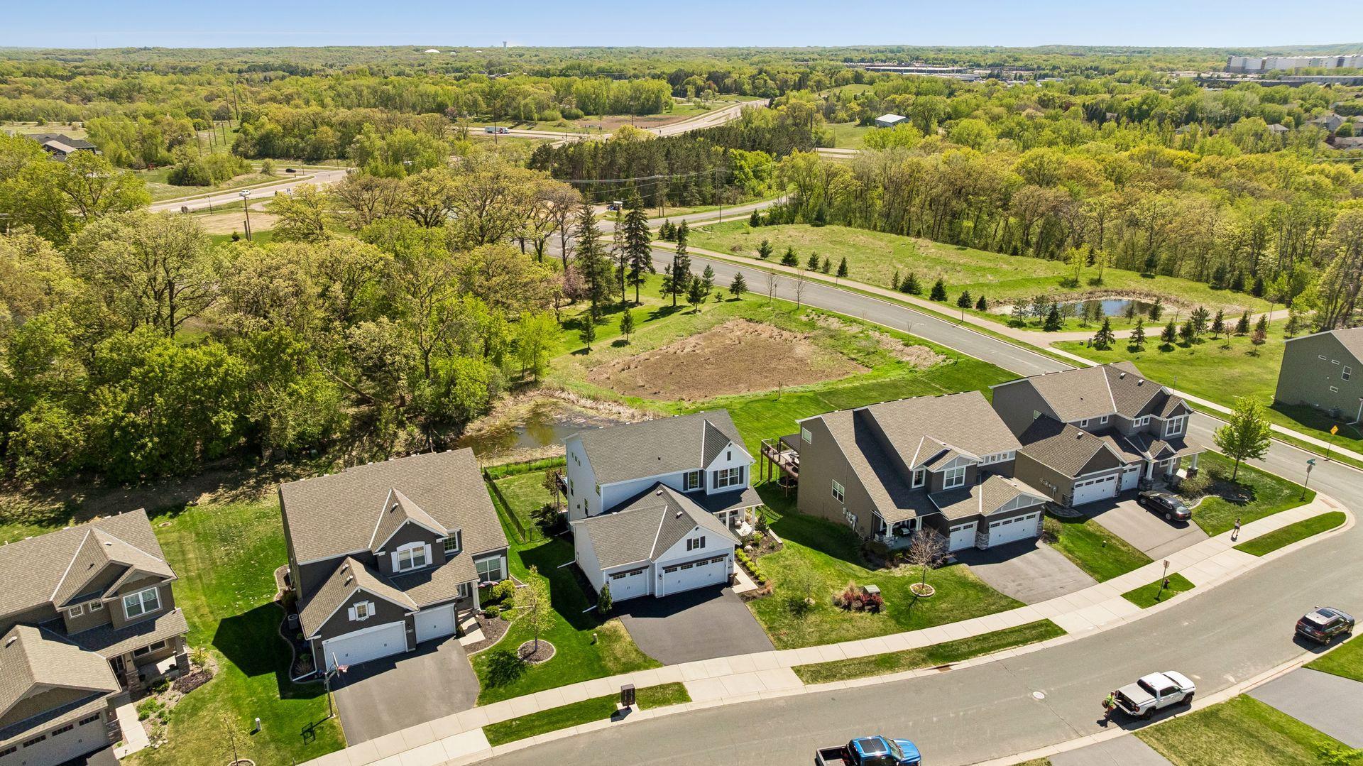 Aerial view of your new home!