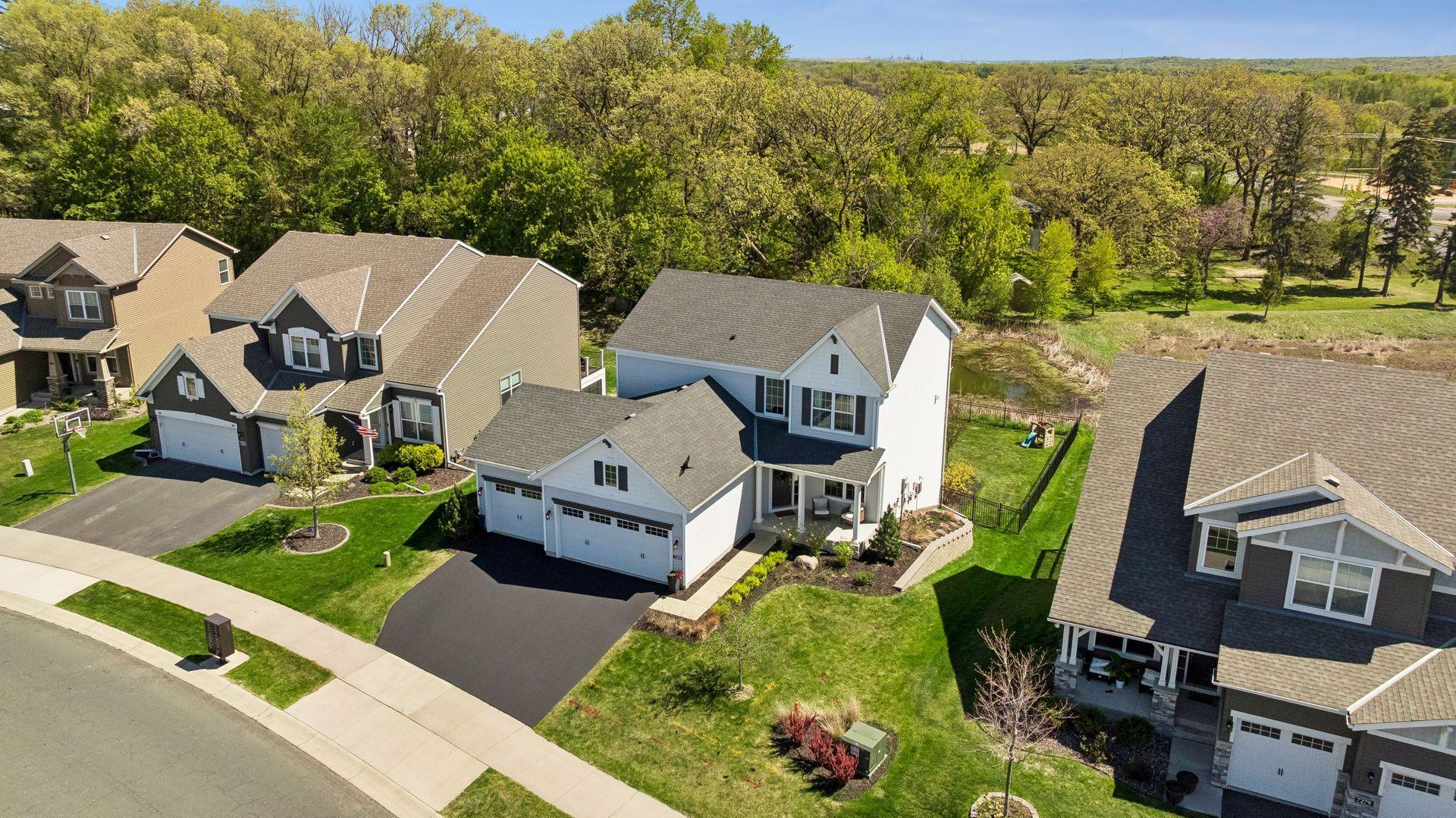 Aerial view of your new home!