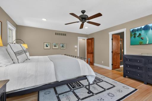 Spacious in size and offers an additional sitting area