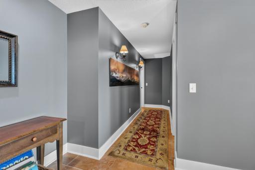 Hallway to the 4th bedroom and 4th bathroom