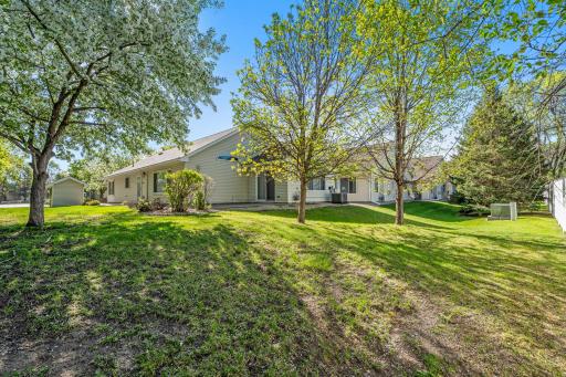 Beautiful and private backyard featuring your own secluded patio â the perfect space to relax, unwind, and enjoy the outdoors.
