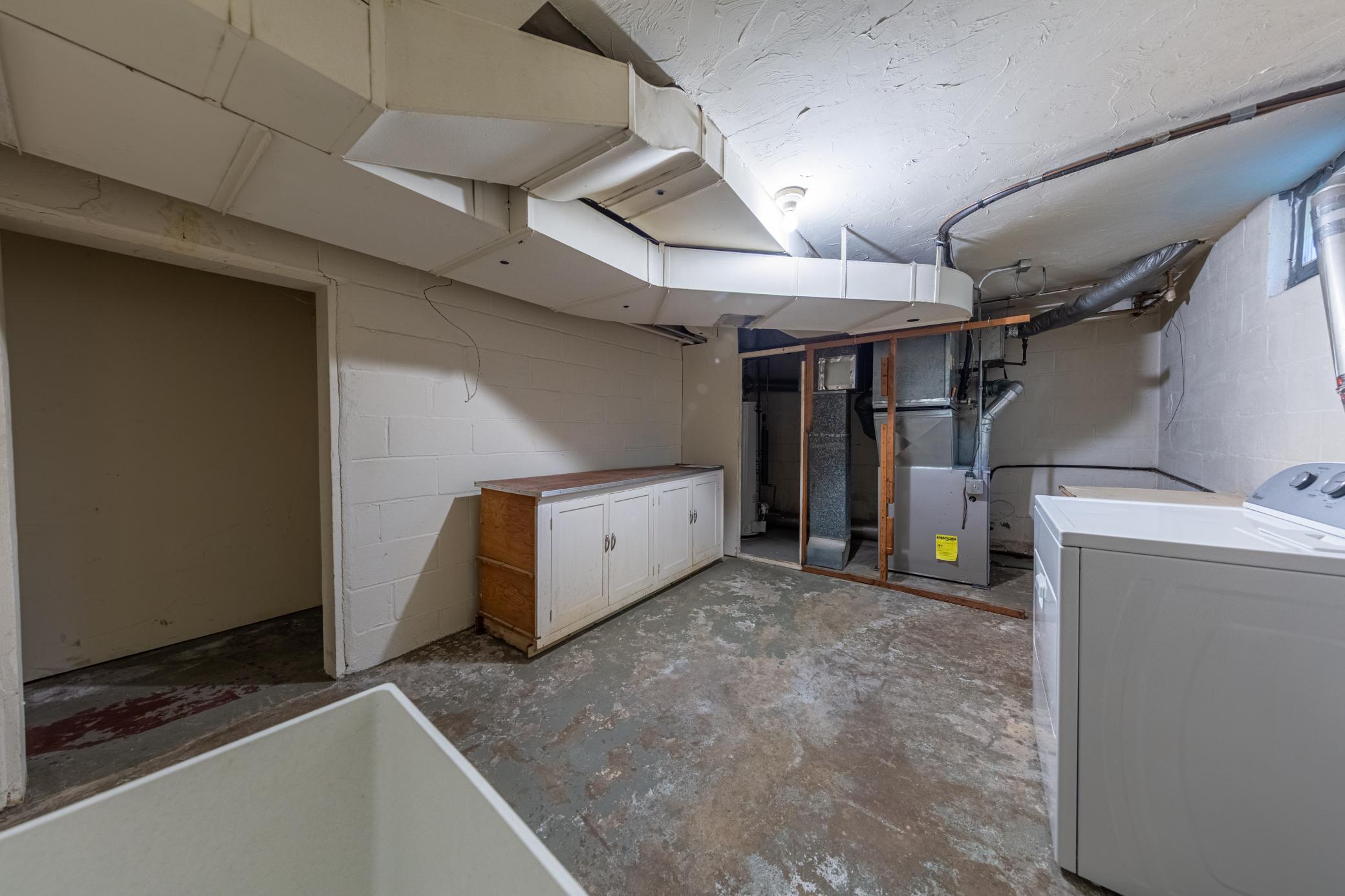 Laundry and utility room