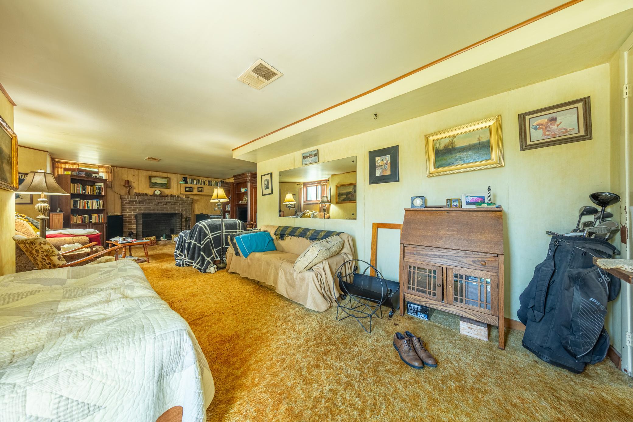 Family room in "Mother-in-law" area