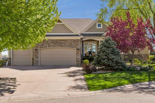 Welcome to custom lakeshore living on Sunrise Lake in the Lake of Blaine