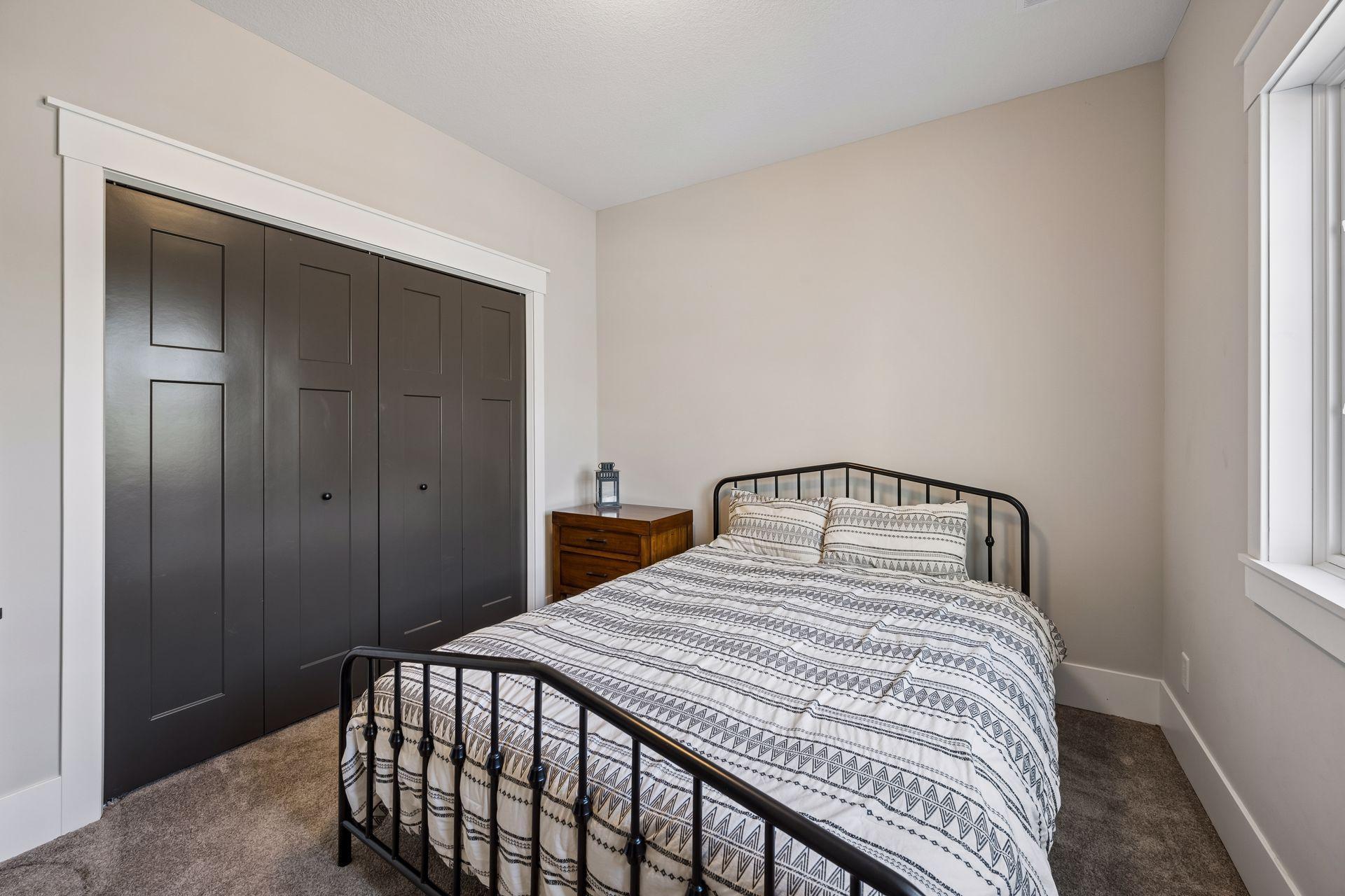 Lower level bedroom.
