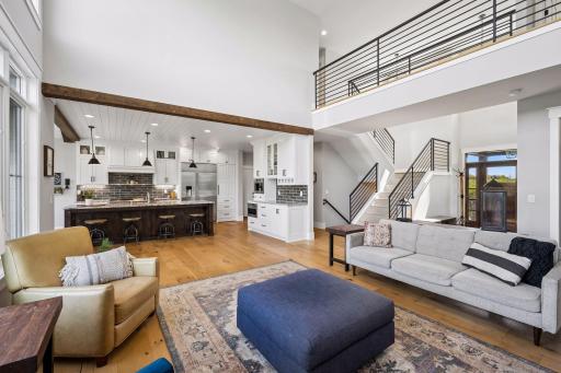 Each room flows right into the next, creating a natural sense of openness and connection.