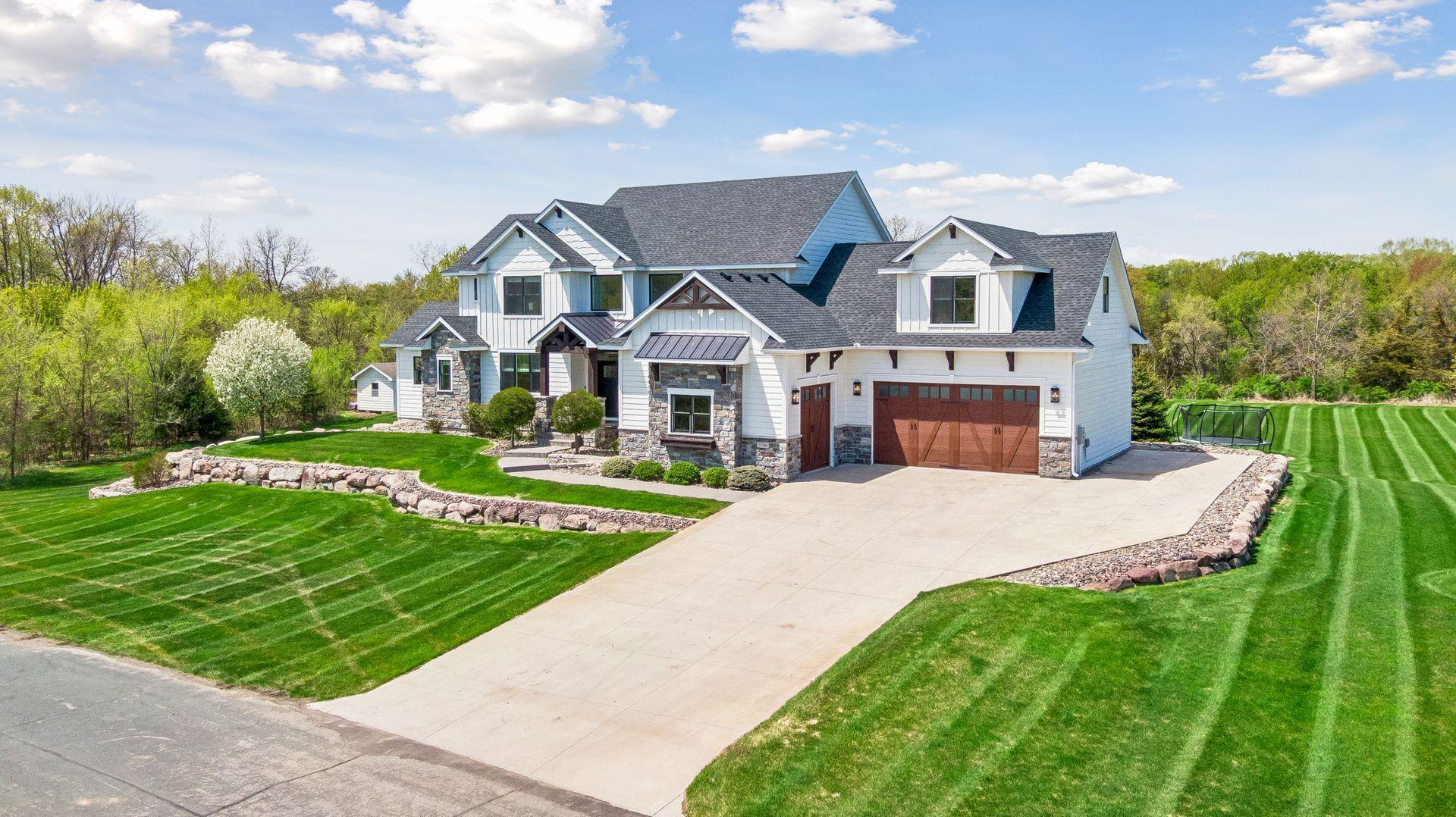 This stunning custom-built two-story home was designed from top to bottom with impeccable craftsmanship!