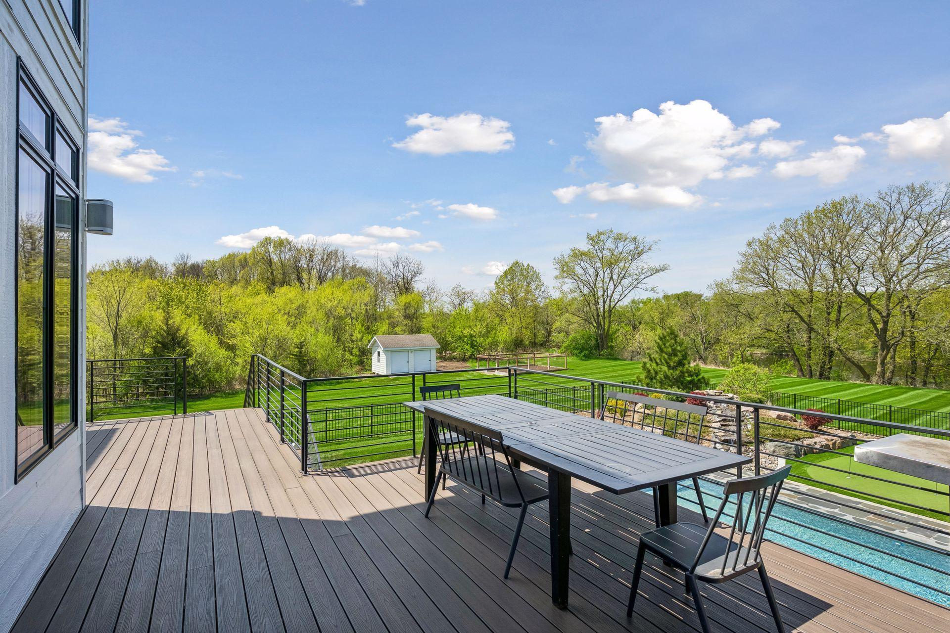 Maintenance free deck!