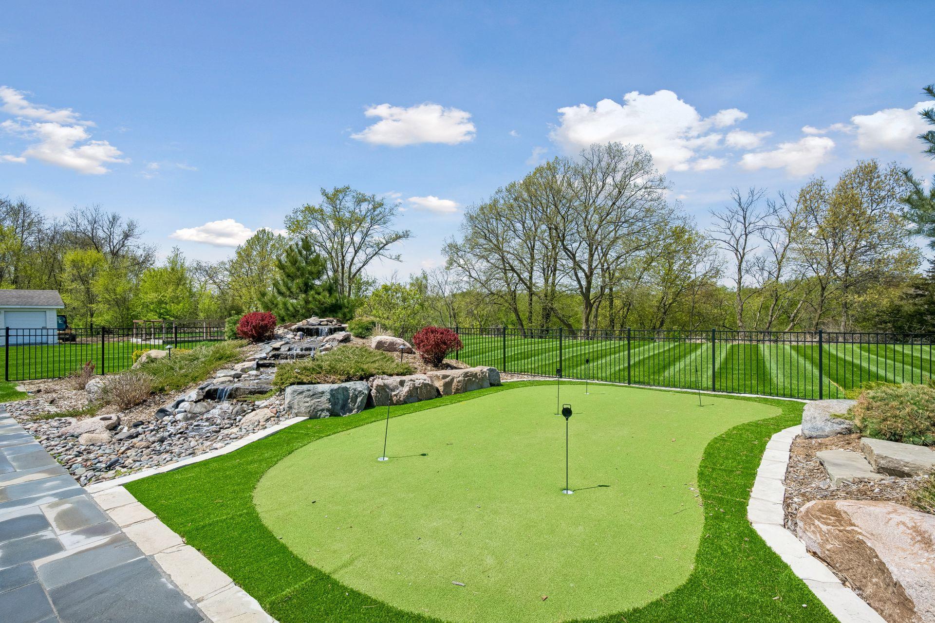 Your very own putting green!