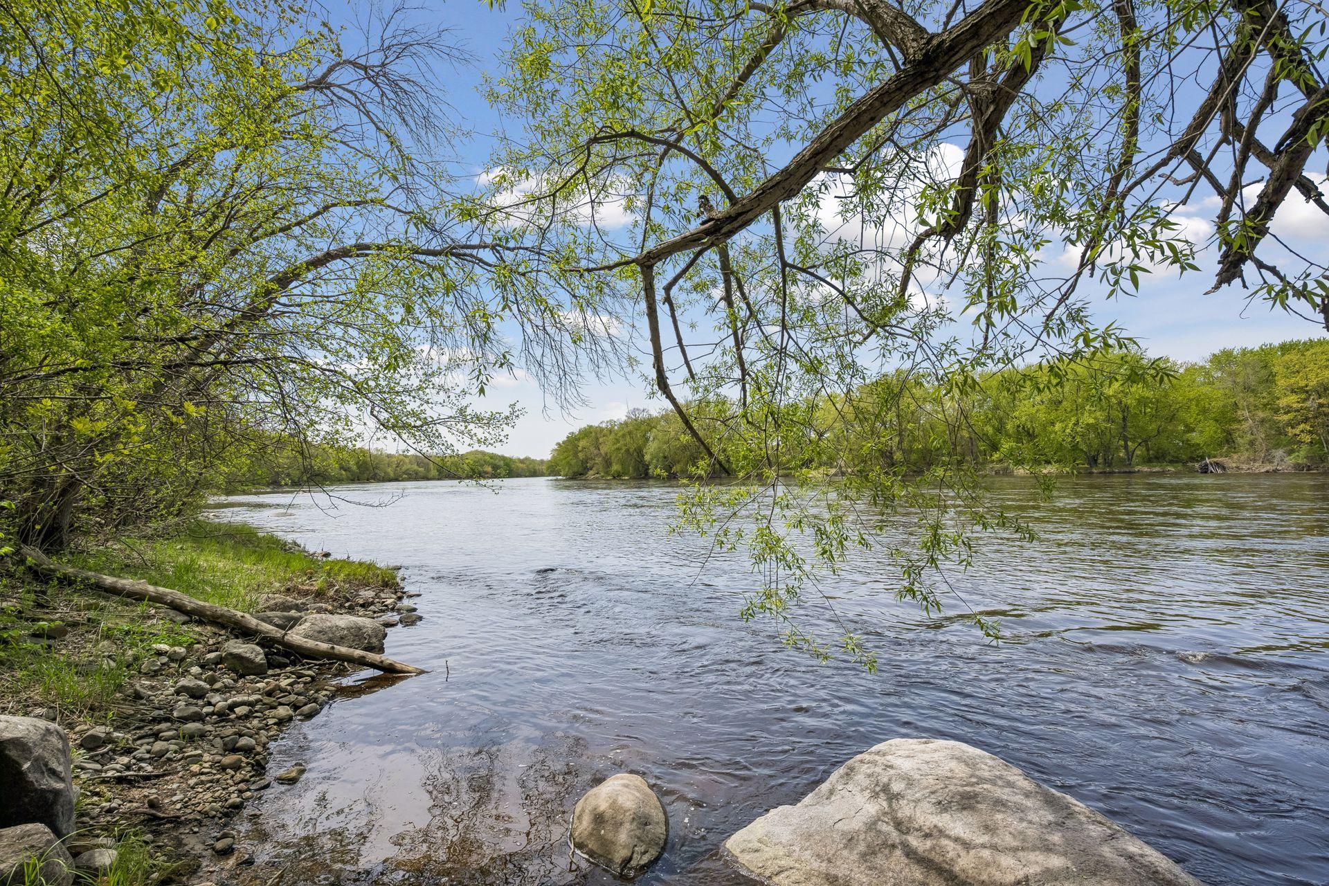 Head down to the Mississippi River from your backyard!