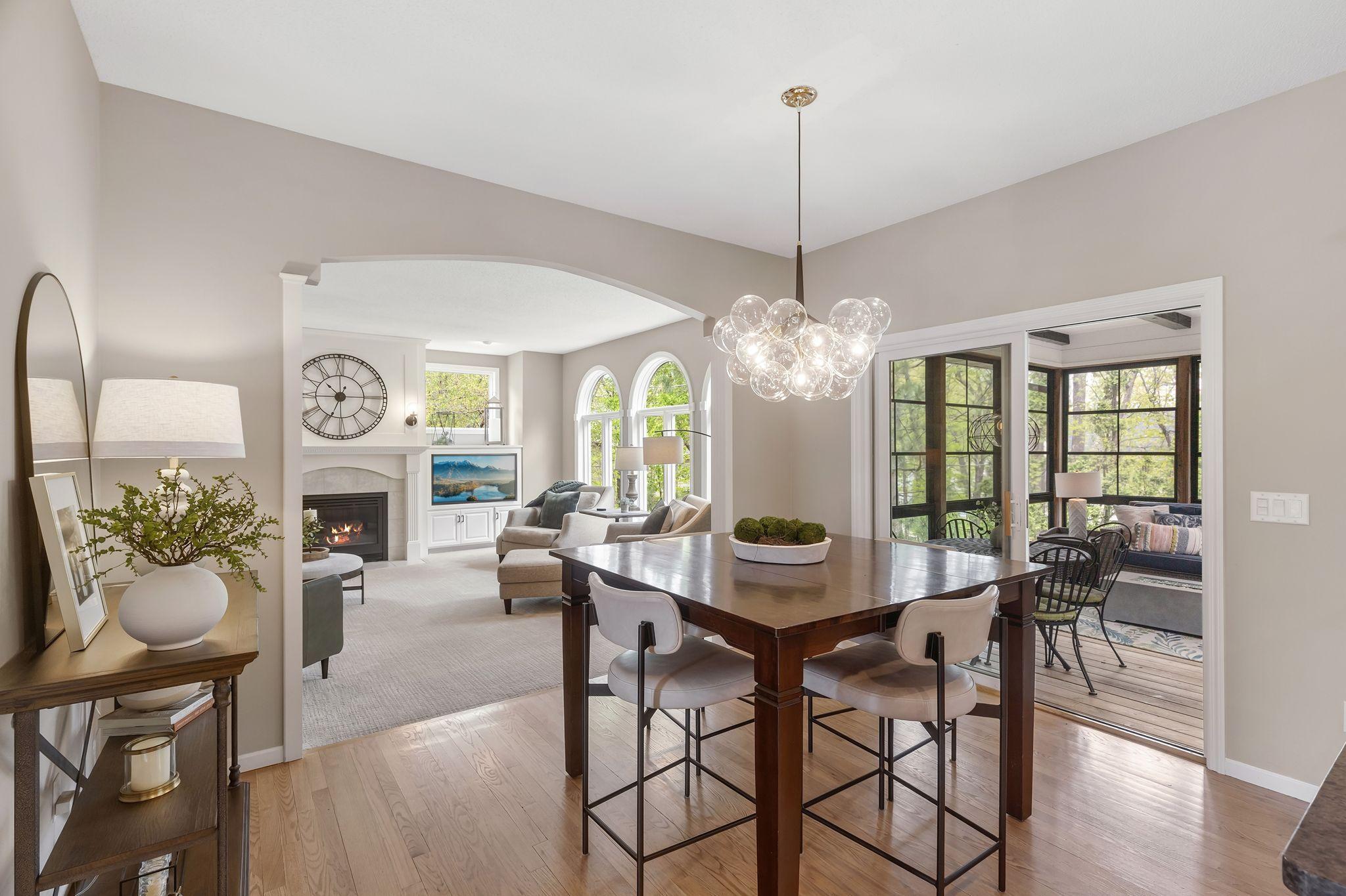 Multiple spaces to dine and entertain!