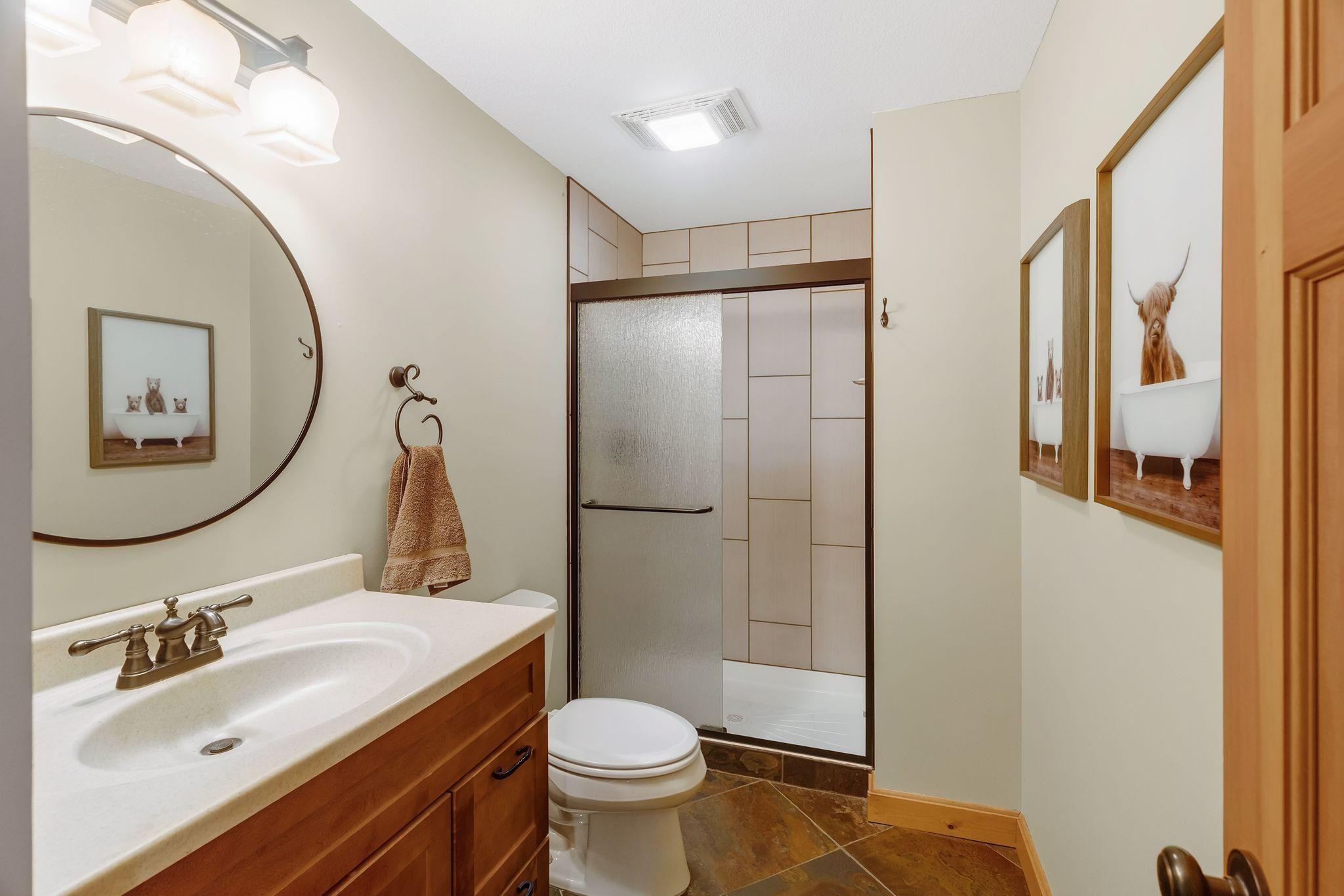 Lower Level 3/4 bath