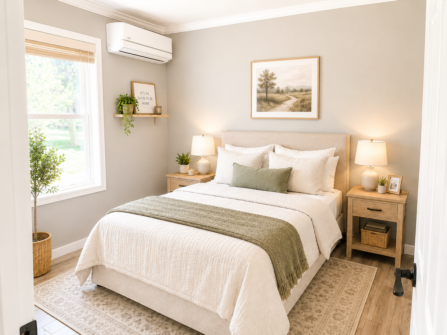 Virtually Staged Bedroom 1