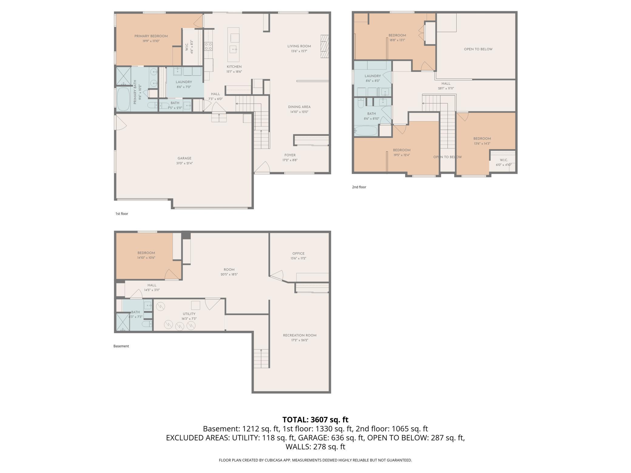 All floors