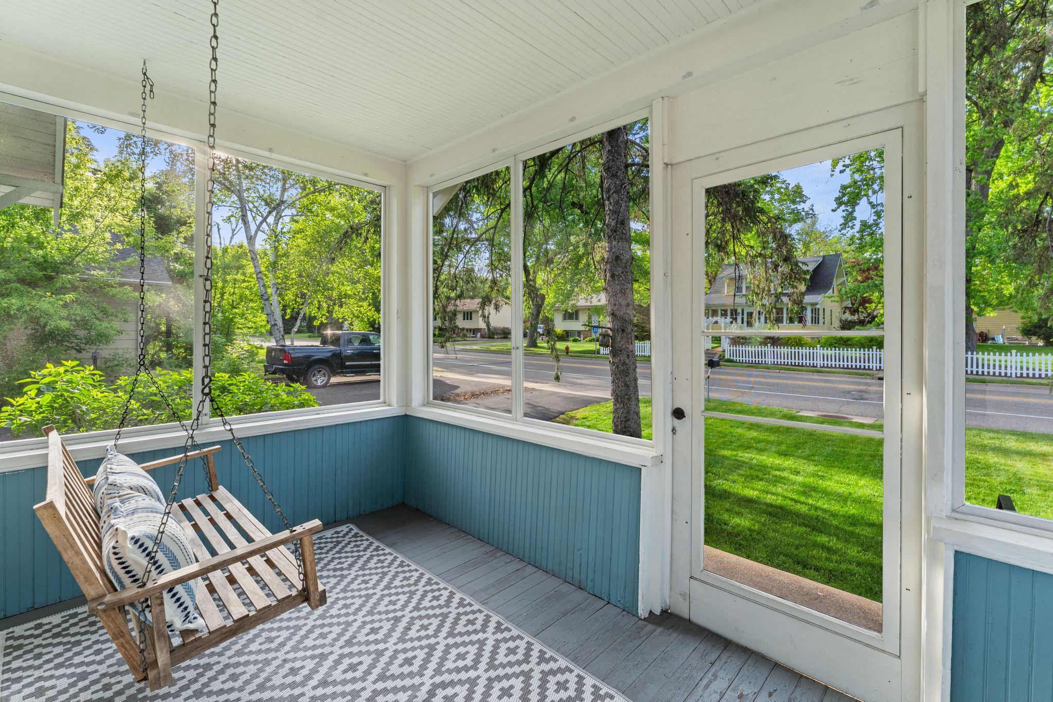 This is the best place to relax on a summer evening away from the bugs.