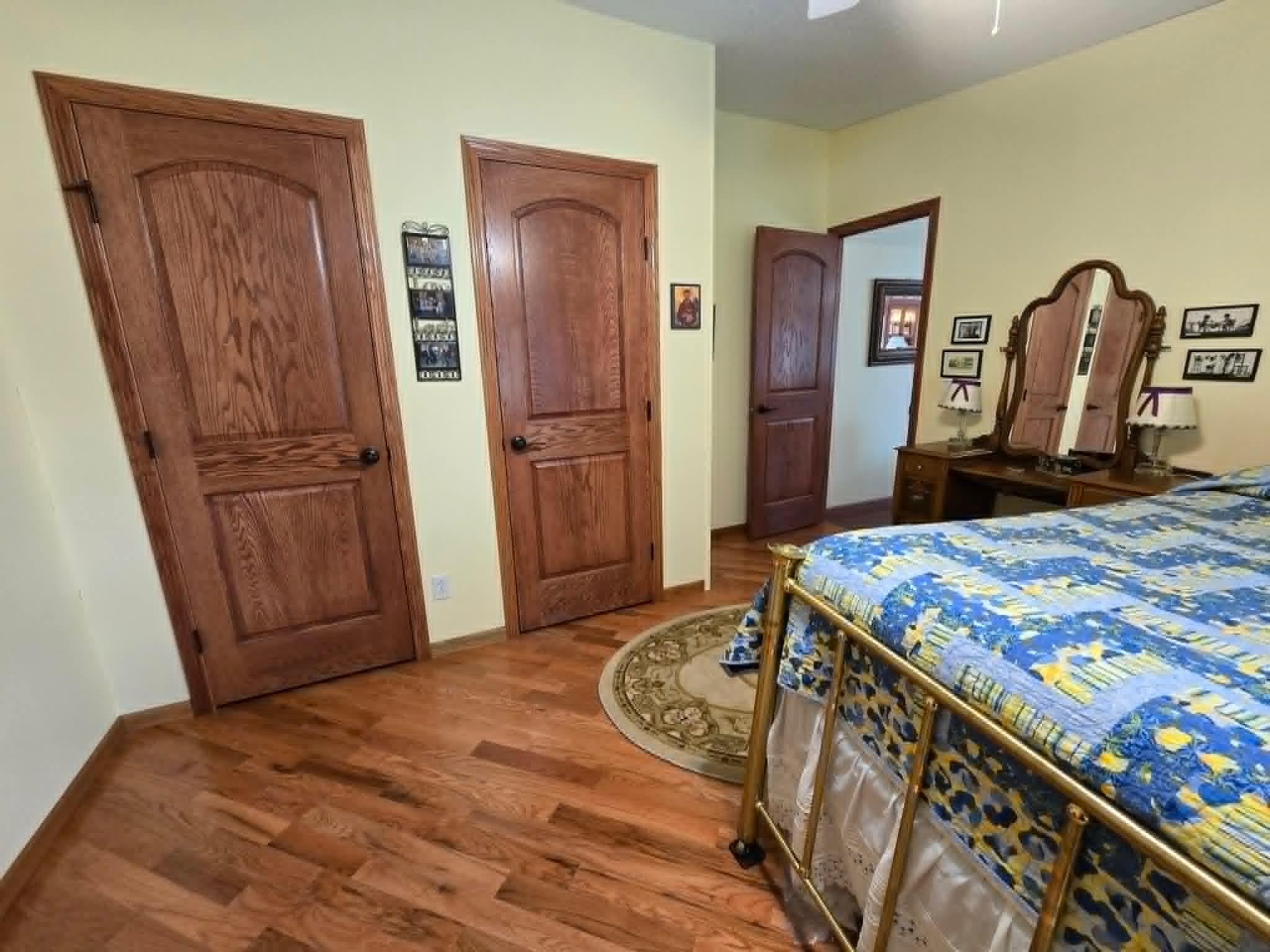 Large closet spaces in every Bedroom