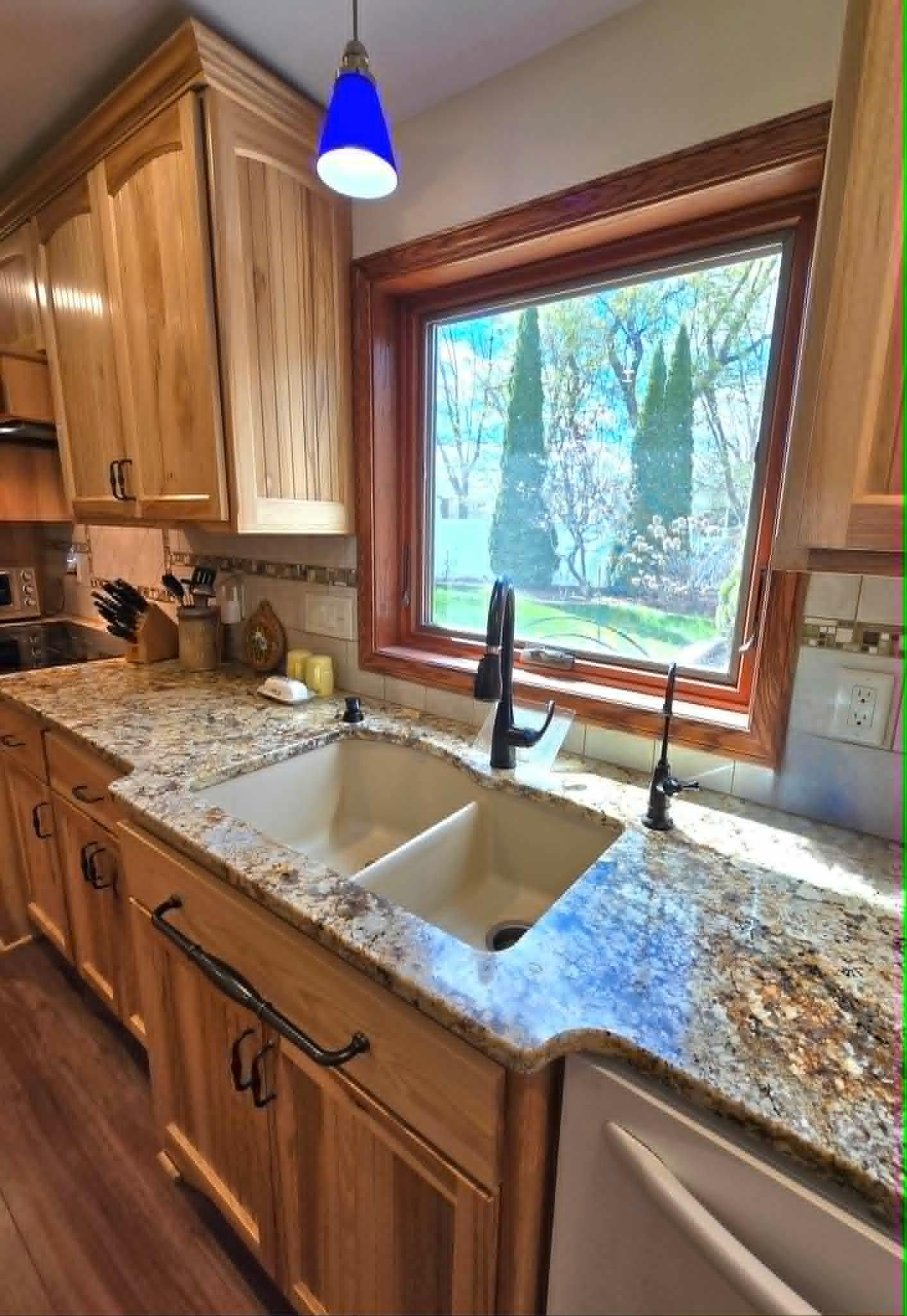 Beautiful views out Kitchen Window