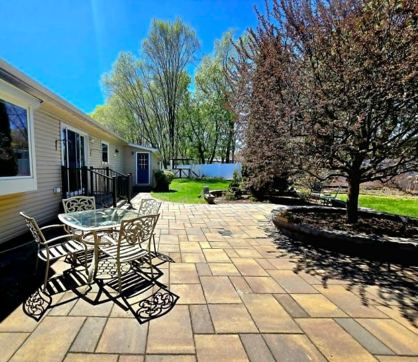 Back Yard patio perfect for entertaining