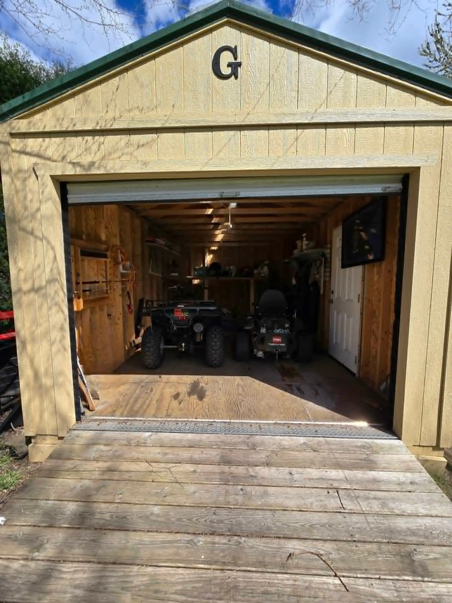 16' x 10' Shed