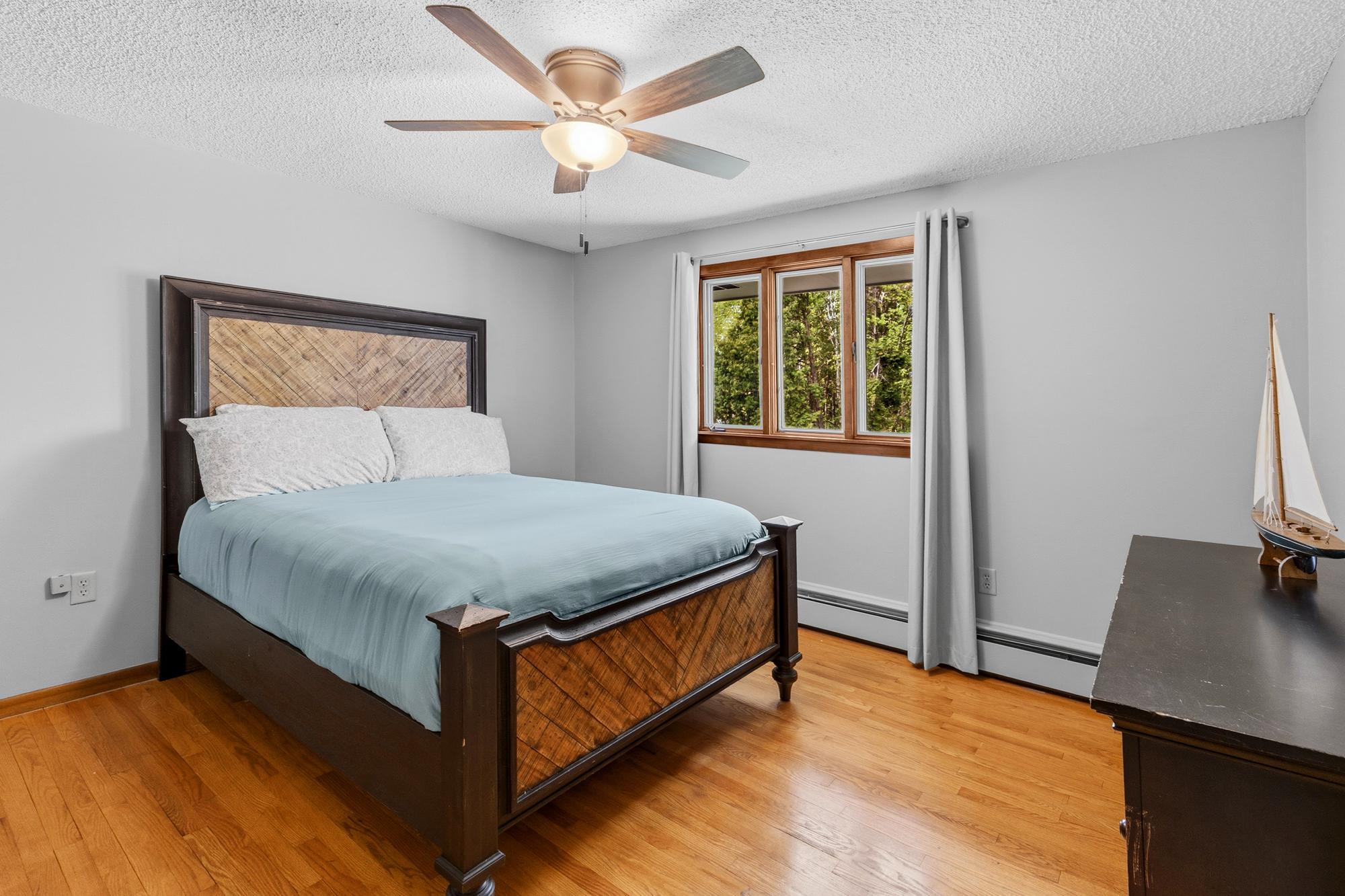 Upper level bedroom #1.