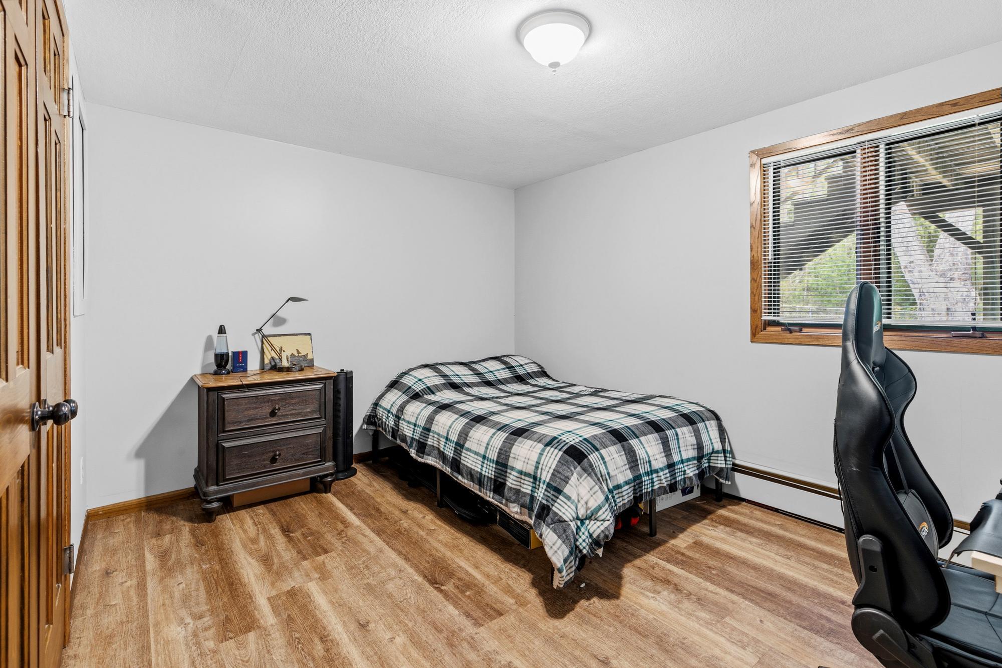 Lower level bedroom #4.