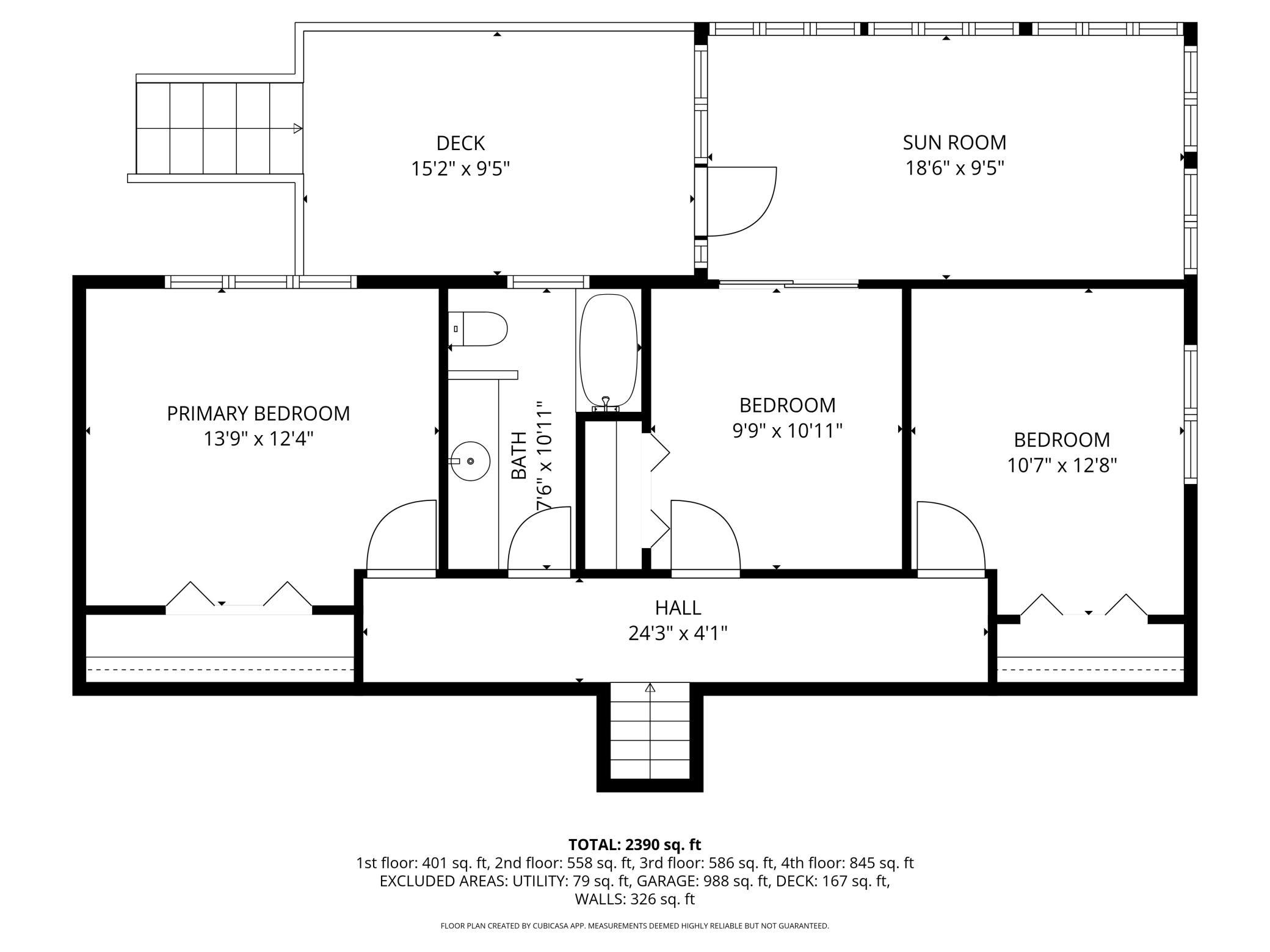Upper level